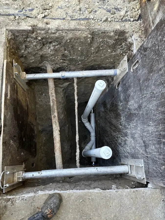 Experienced plumber completing Gas Line Repair work in Stroud